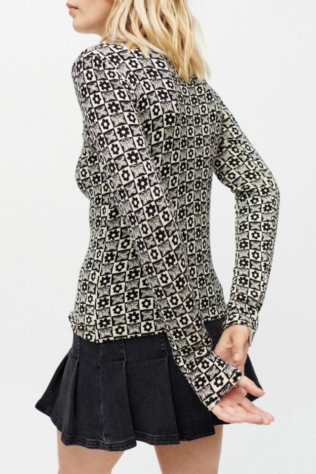 Ellie Printed Sweater #1