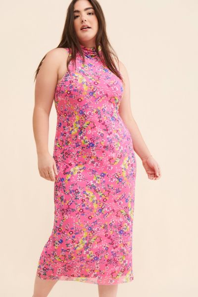 AFRM Poste Mesh Dress