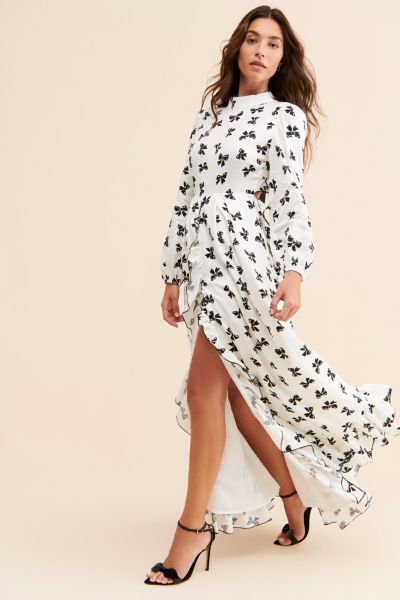 Sister Jane Brooklyn Bow Maxi Dress
