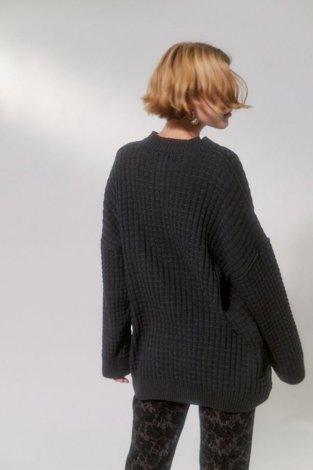 BDG Max Waffle Knit Sweater #1