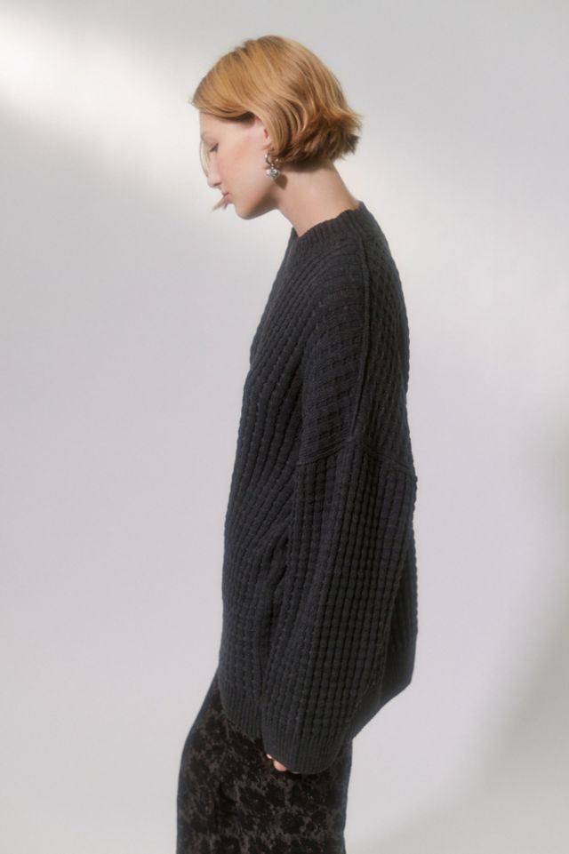 BDG Max Waffle Knit Sweater #3