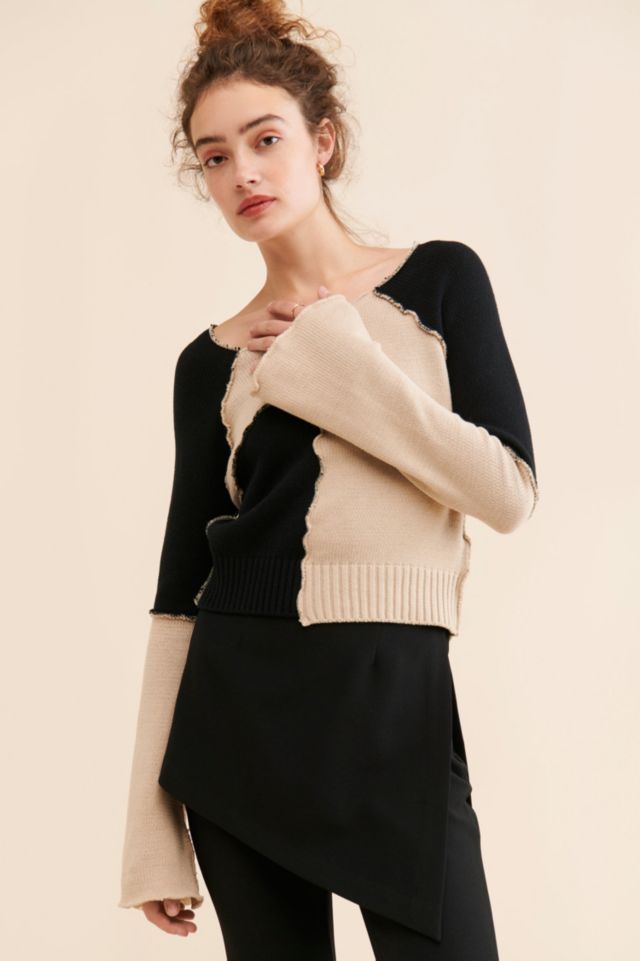 Steve Madden Rylee Colorblock Sweater #2