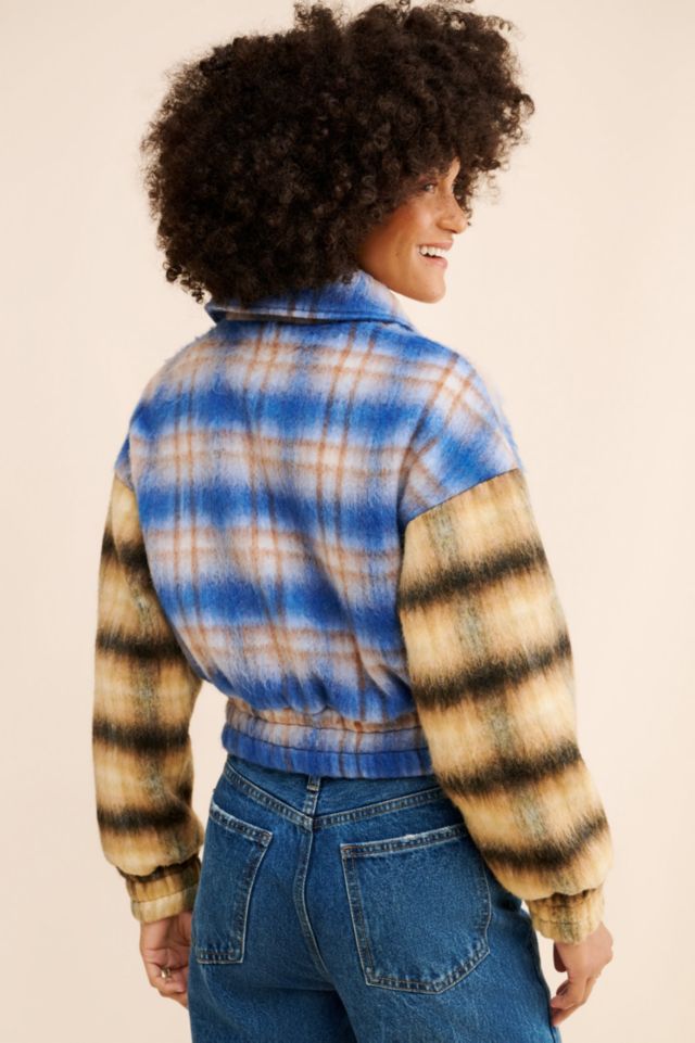 Stevie Plaid Wool Jacket #1