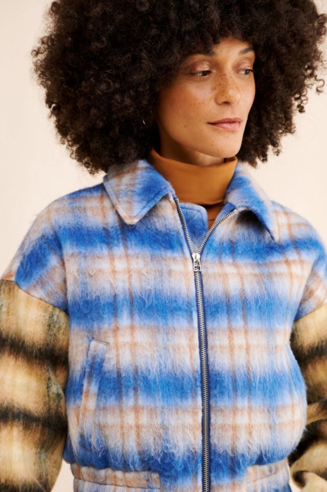 Stevie Plaid Wool Jacket #2