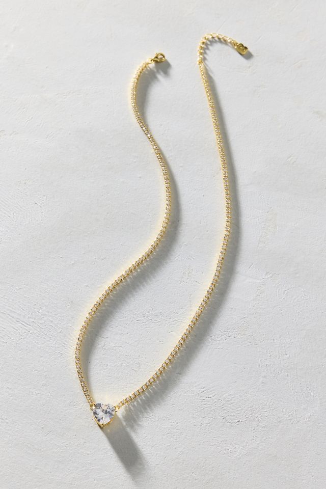 BONBONWHIMS UO Exclusive Heart Gumdrop Tennis Necklace #2