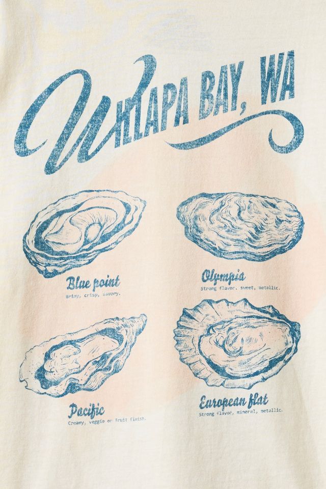 Washington Oysters Graphic Tee #2