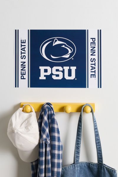 Urban Outfitters Penn State University Nittany Lions Poster At  In Blue