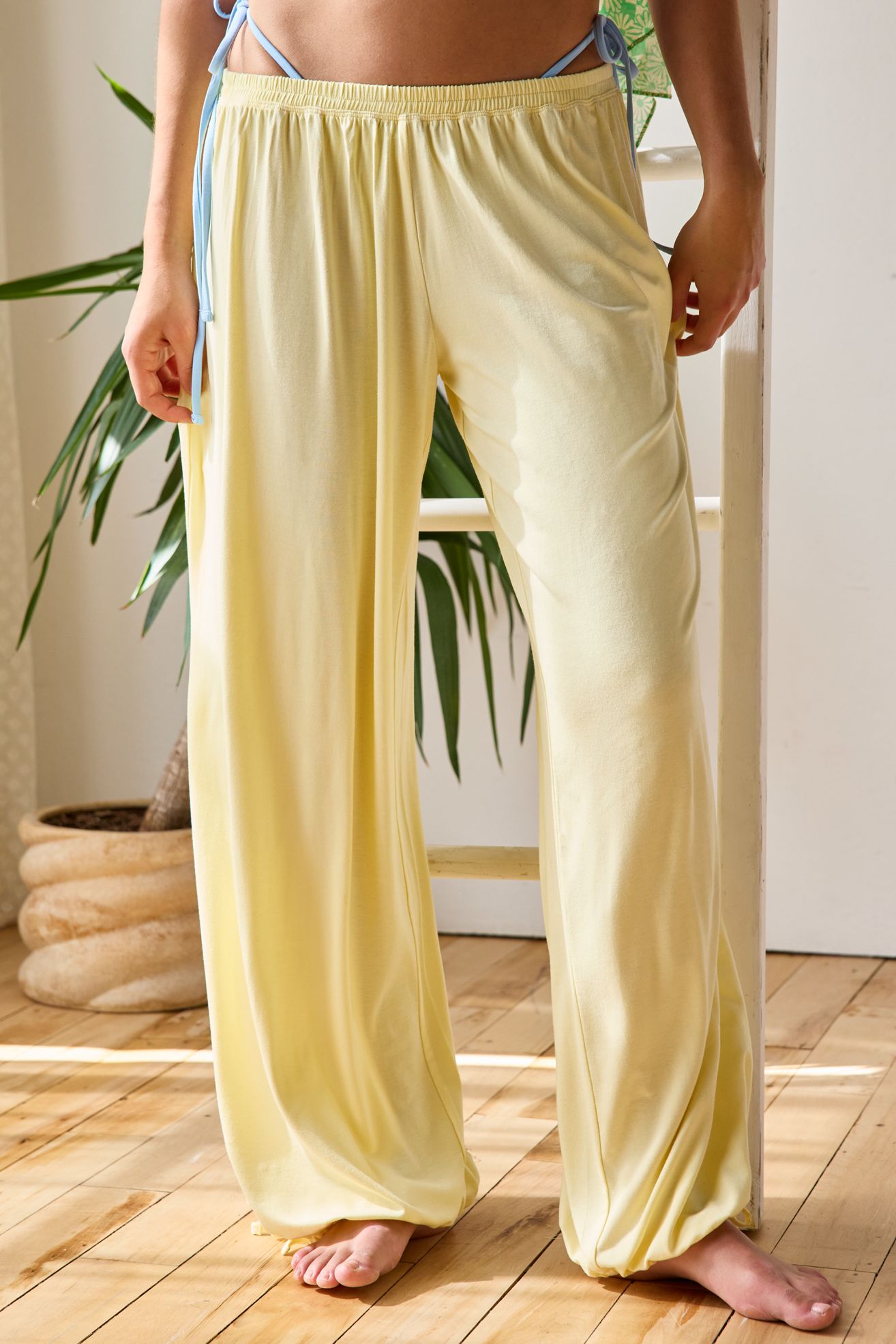 Out From Under Kiera Jersey Knit Straight Leg Sleep Joggers