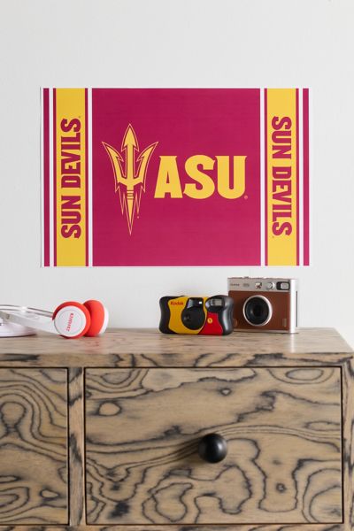 Urban Outfitters Arizona State University Sun Devils Poster At  In Multi