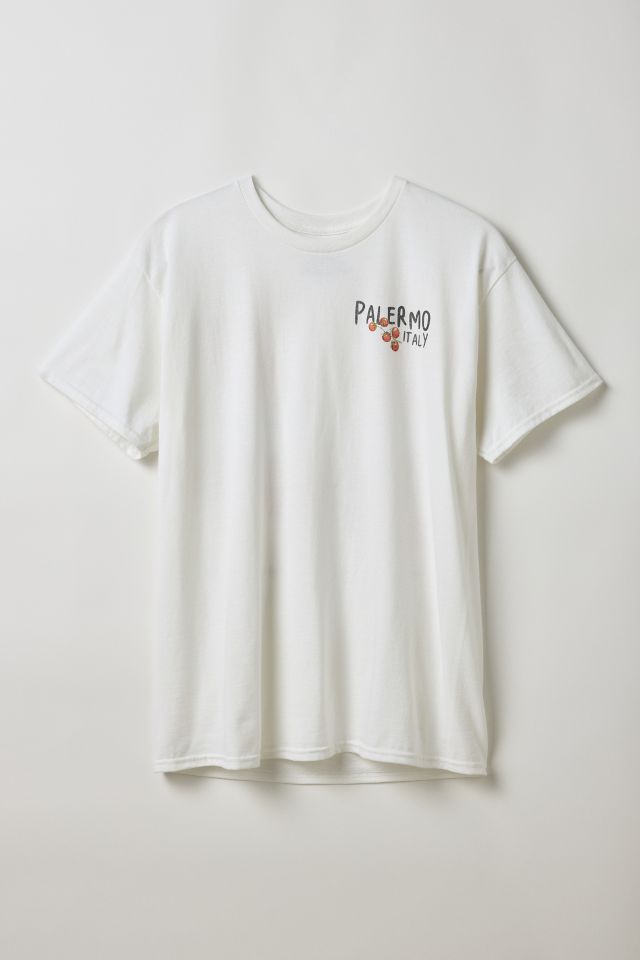 Palermo Italy Tomato Graphic Tee #1