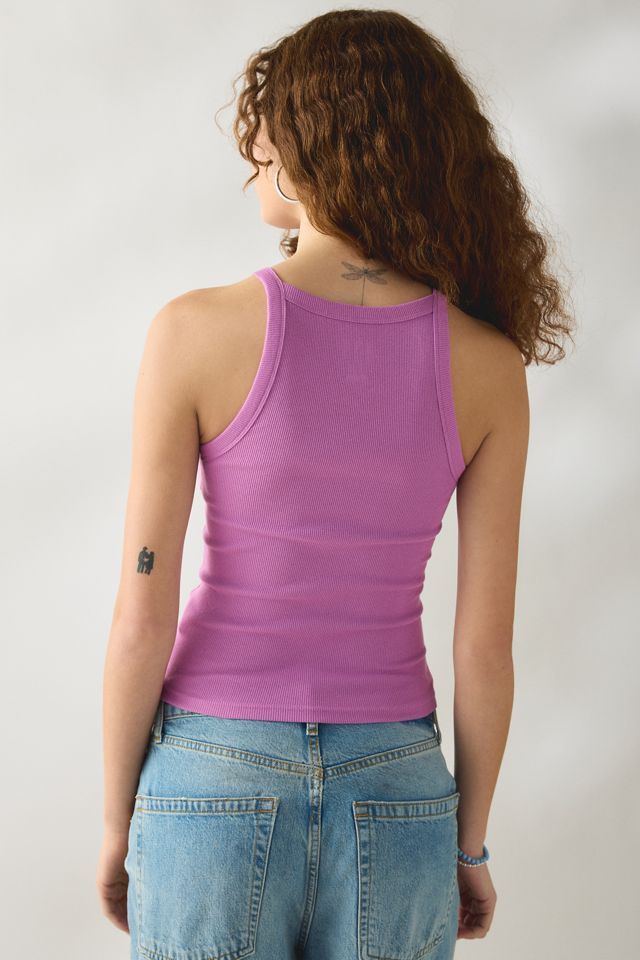 BDG Off-Duty Ribbed Round Neck Tank Top #1