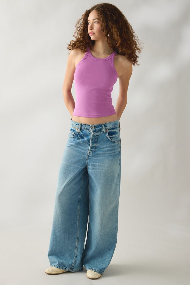 BDG Off-Duty Ribbed Round Neck Tank Top #4