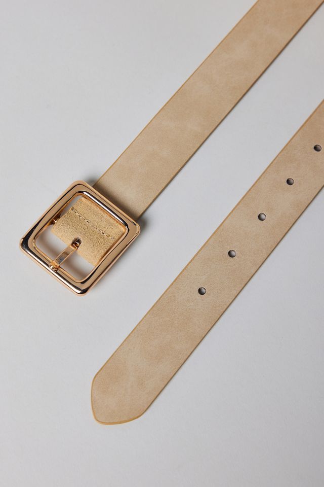 Ceinture en suède à boucle carrée Ex-Boyfriend #2