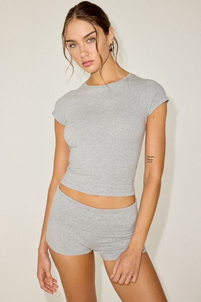 Out From Under Bec Short Sleeve Baby Tee