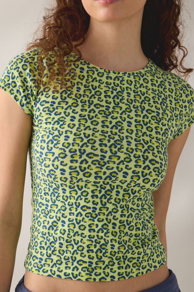 Out From Under Bec Short Sleeve Cropped Baby Tee #1