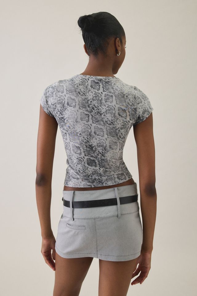 Out From Under Bec Short Sleeve Baby Tee #2