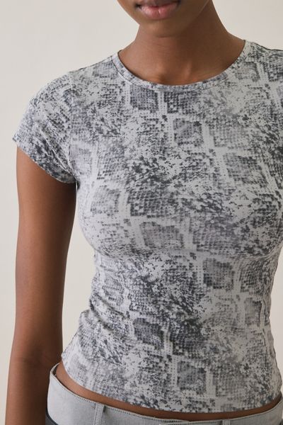 Out From Under Bec Short Sleeve Baby Tee