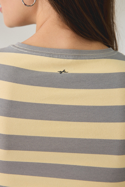 Out From Under Bec Short Sleeve Cropped Baby Tee