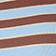 Blue + Brown Stripe
