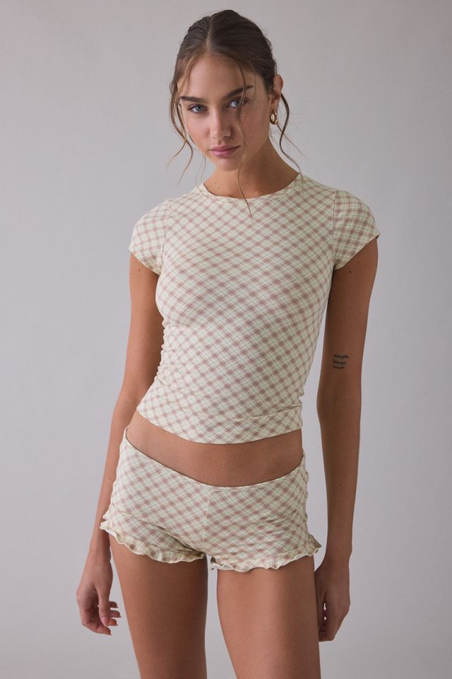 Out From Under Bec Short Sleeve Baby Tee #1