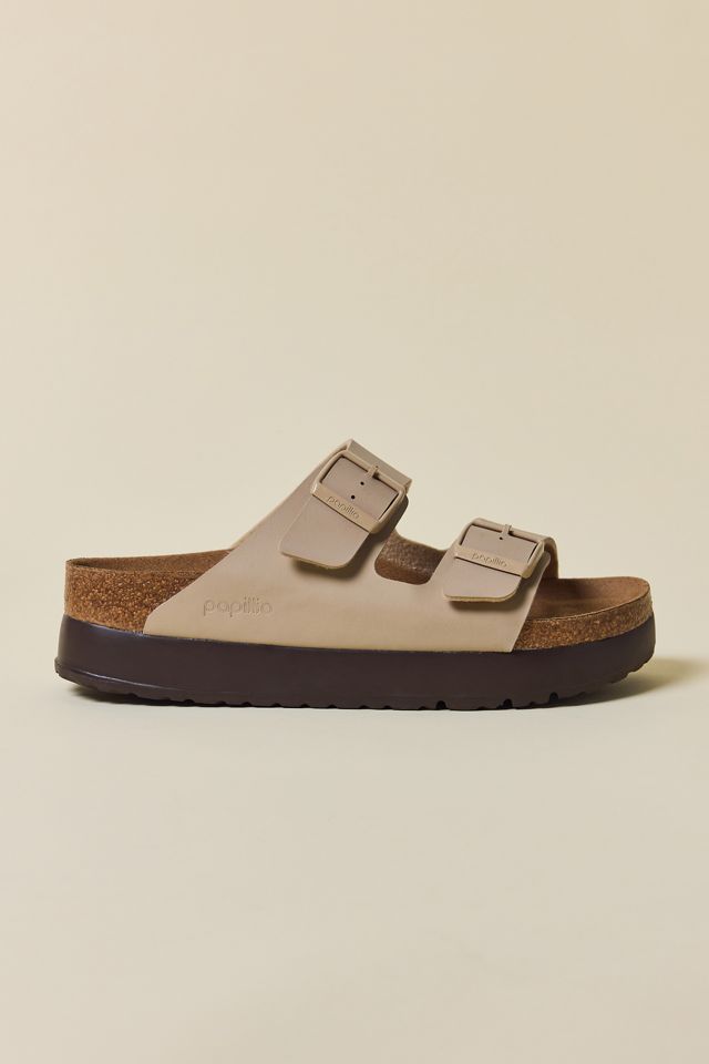 Birkenstock Women's Arizona Flex Platform Birko-Flor Sandals #1