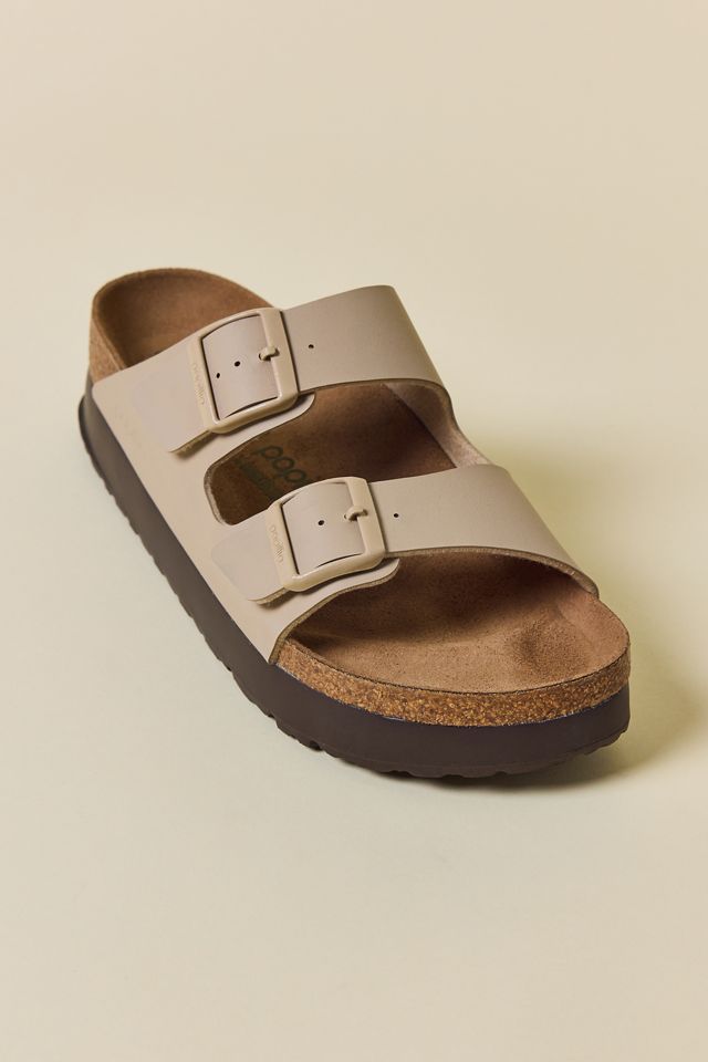 Birkenstock Women's Arizona Flex Platform Birko-Flor Sandals #2
