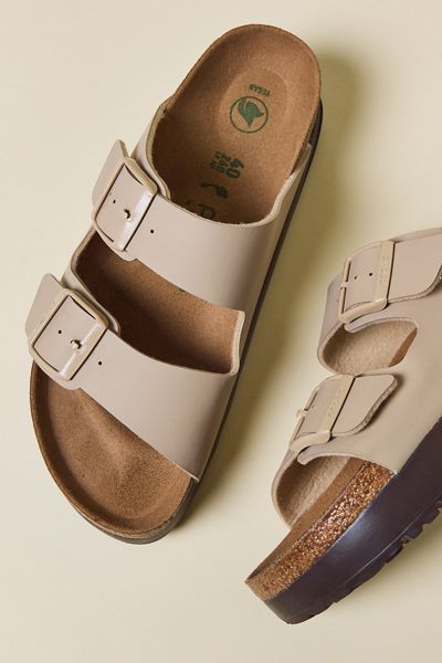 Birkenstock Women's Arizona Flex Platform Birko-Flor Sandals