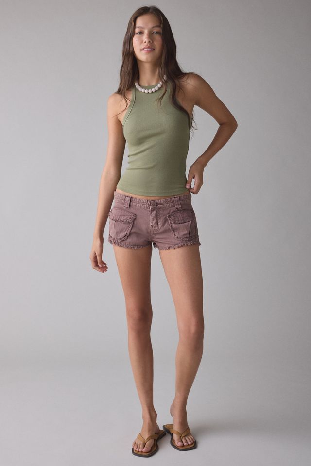 BDG Off-Duty Ribbed High Neck Tank Top #3