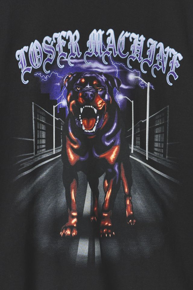 Loser Machine Rottweiler Graphic Tee #1