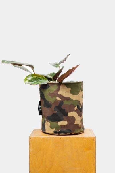 ADW Waxed Camo Plant Pot Cover
