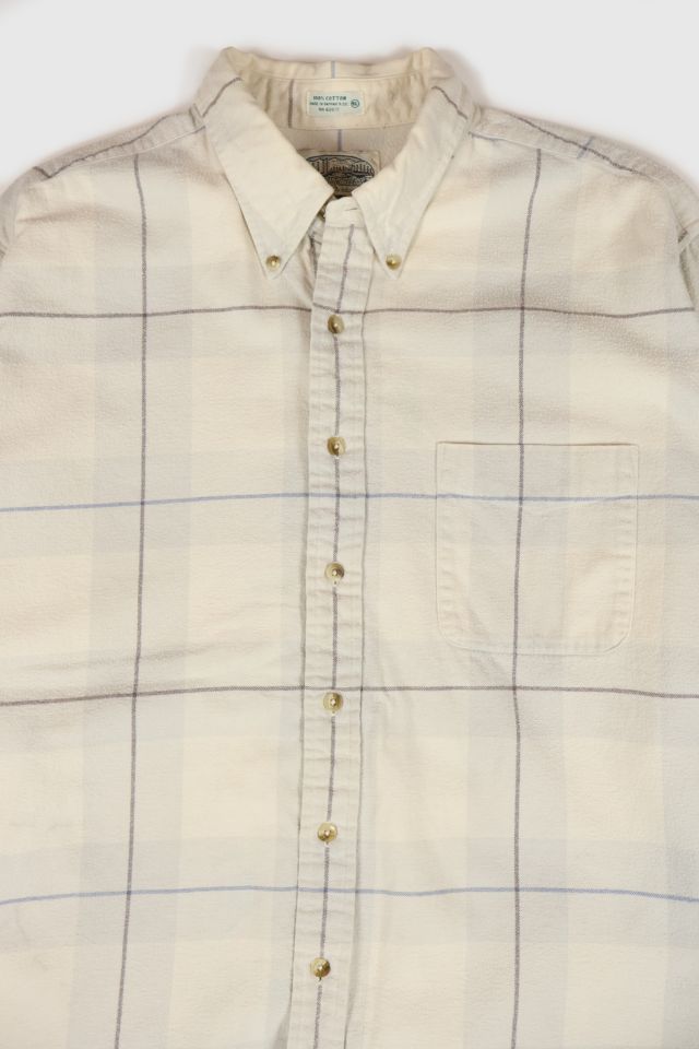 Vintage Plaid Button-Down Shirt #1