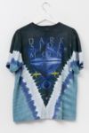 Vintage 1990s Pink Floyd Dark Side of the Moon Liquid Blue All Over Print T-Shirt
