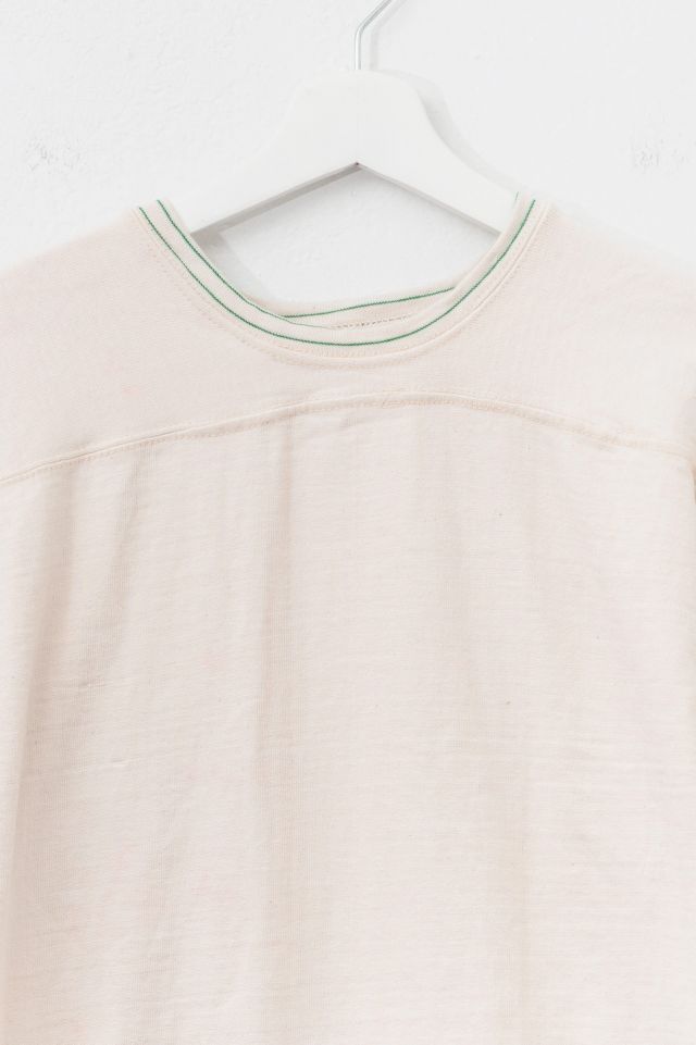 Vintage 1950s Natural Cotton Football Jersey Athletic Shirt #1