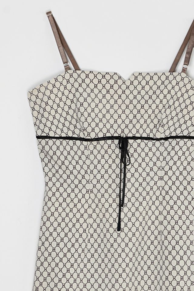 Vintage Y2k Patterned Mini Dress #1