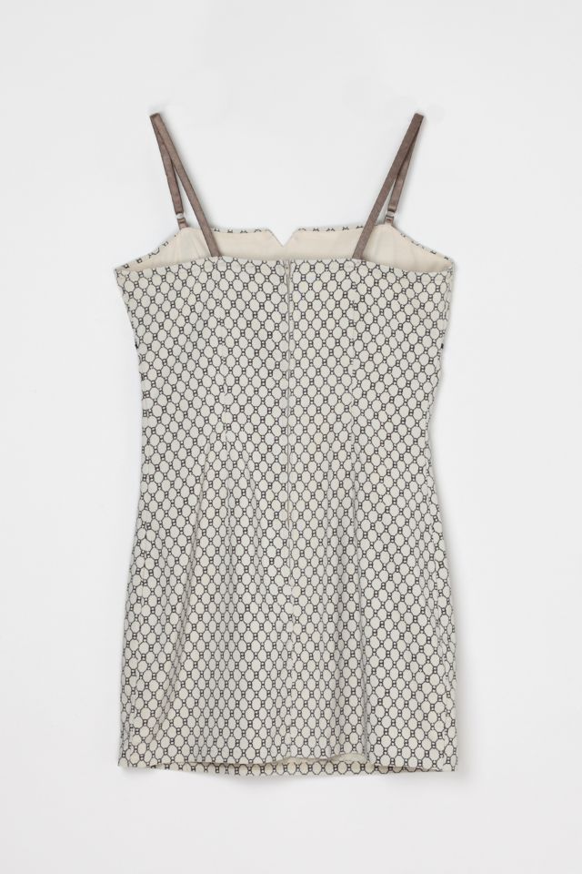 Vintage Y2k Patterned Mini Dress #2