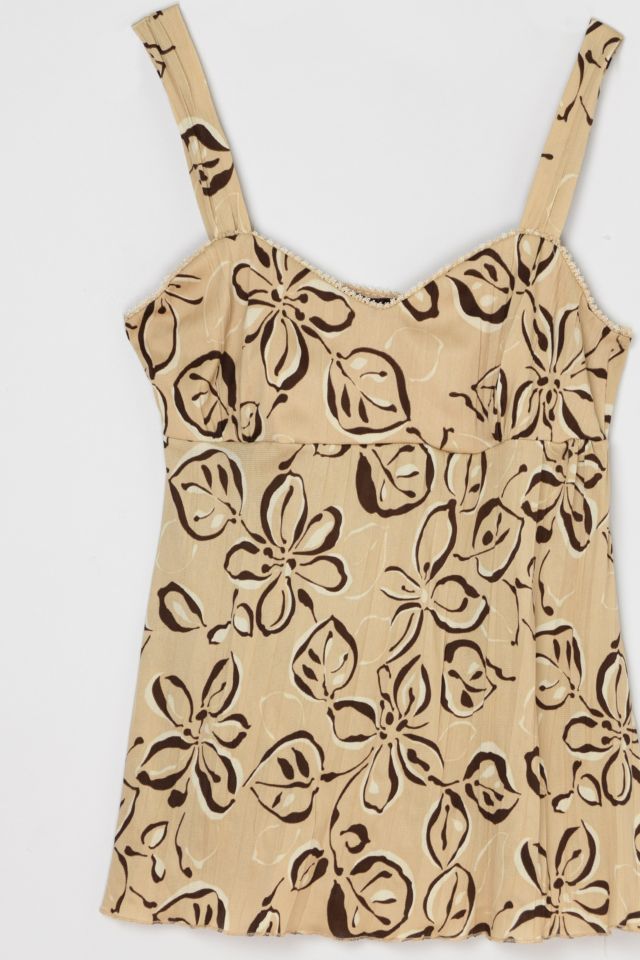 Vintage Y2k Patterned Top #1