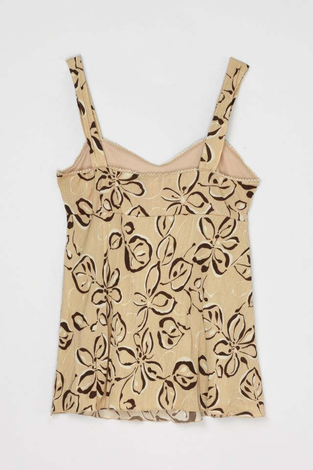 Vintage Y2k Patterned Top #2
