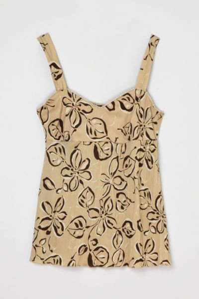 Vintage Y2k Patterned Top