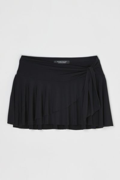 Vintage Y2k Ruffled Micro Mini Skirt