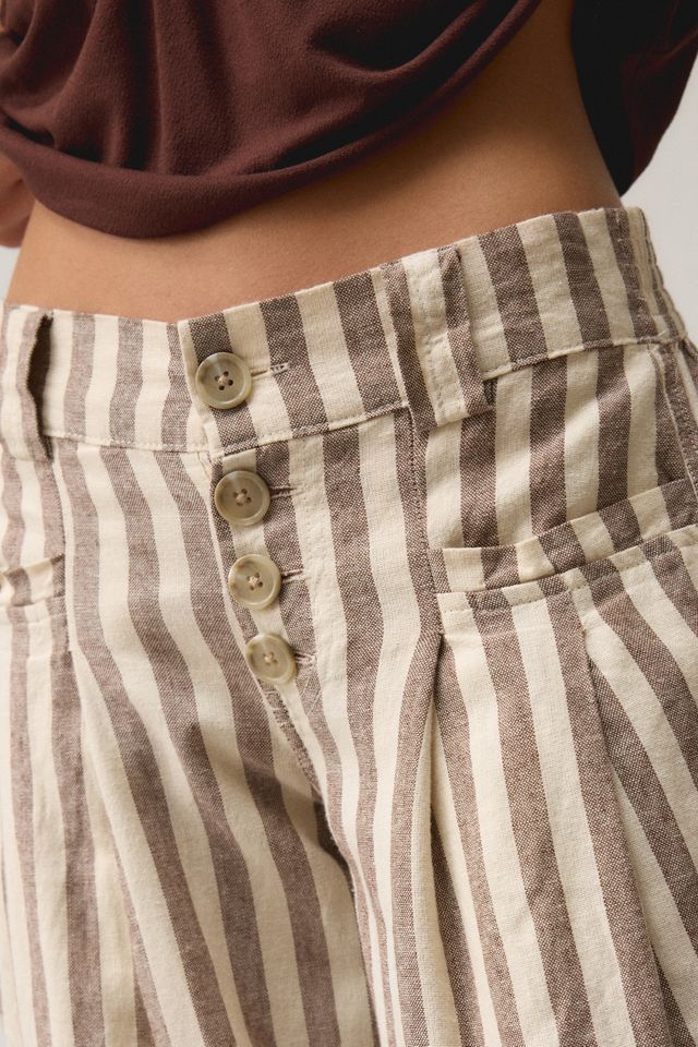 UO Daybreak Linen Blend Wide Leg Pant #4