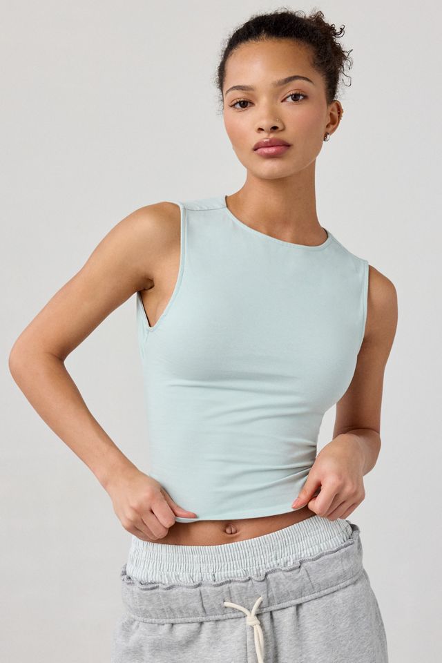 Out From Under Bec Cutout Bow-Back Cropped Tank Top #2