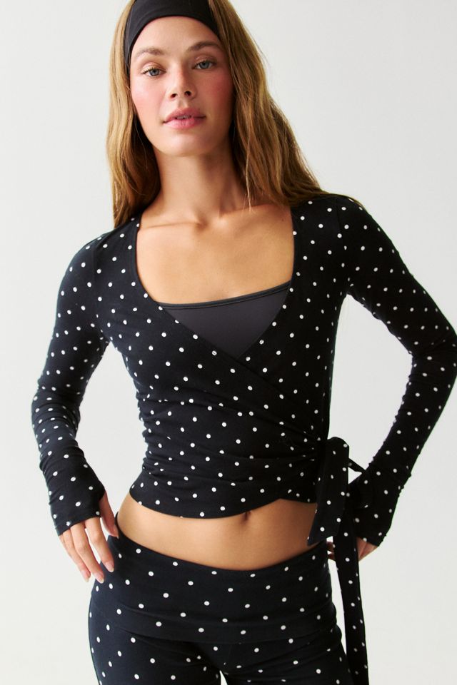 Out From Under Bec Ballet Wrap Top #2