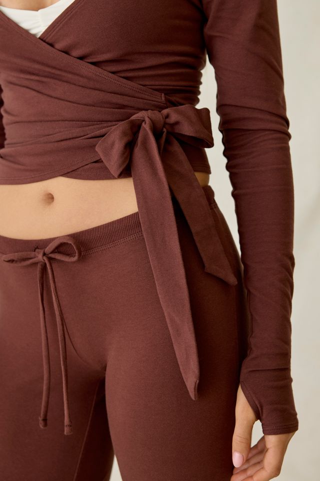 Out From Under Bec Ballet Wrap Top #2