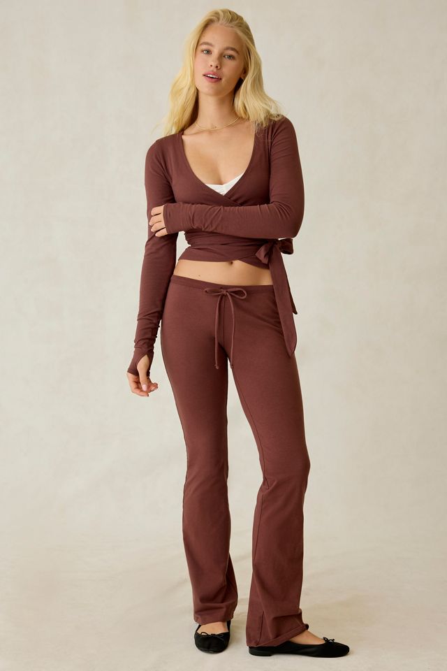 Out From Under Bec Ballet Wrap Top #3