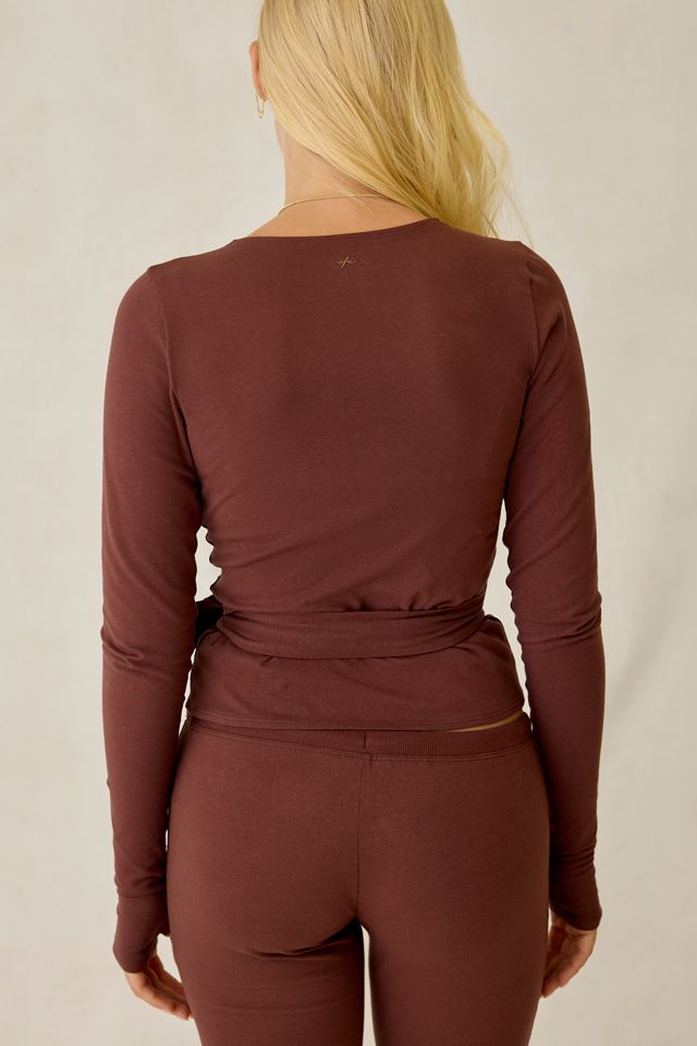 Out From Under Bec Ballet Wrap Top #4