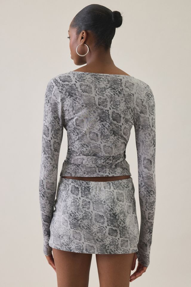 Out From Under Bec Ballet Wrap Top #3