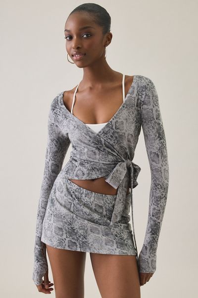 Out From Under Bec Ballet Wrap Top