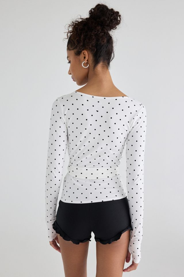 Out From Under Bec Ballet Wrap Top #3