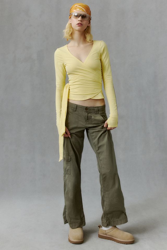 Out From Under Bec Ballet Wrap Top #1
