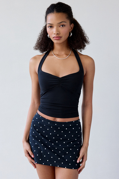 Out From Under Bec Pinch-Front Halter Cami